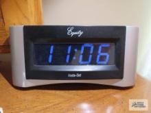 Equity Insta set alarm clock