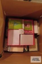Large...assortment of Christmas cards and Christmas notepaper
