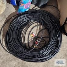 Coax cable and RCA jack set