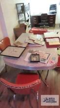 50's kitchen set, table and 4 chairs