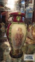 Victorian style vase