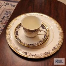 Lenox American Home Collection luncheon set. Meadow Breeze pattern