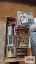 Box of assorted CDs