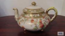 Nippon...small floral teapot