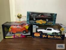 1969 SHELBY GT-500, 1934 FORD HIGH TECH AND 1970 CAMERO Z28 COLLECTIBLE CARS