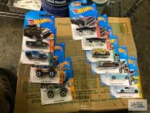 (10) HOT WHEELS. SEE PICTURES FOR TYPE AND MODELS.