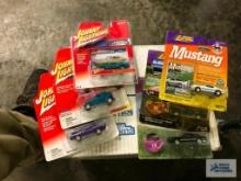 (7) ASSORTED COLLECTIBLE CARS. SEE PICTURES FOR TYPE AND MODELS.