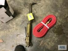 ACETYLENE TORCH AND HOSE