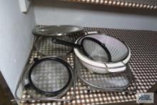 Assorted strainers