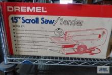 Dremel 15-inch scroll saw with box