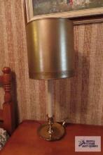 Candlestick table lamp