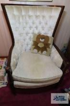 French provincial style armchair