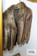 Fur coat. No markings.