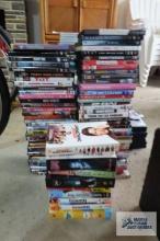 Large variety of DVDs