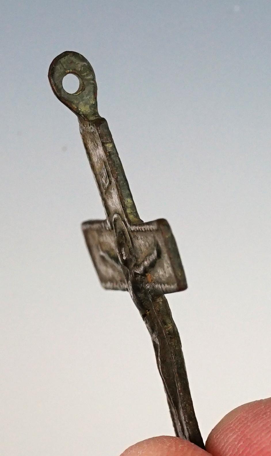 1 1/2" Trade Cross in good condition. Recoverd at the Townley Reed Site in Geneva, New York.
