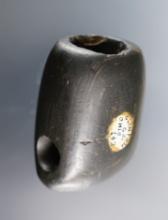 2 1/8" highly polished Vase Pipe. Nice tallies - Clinton Co., Ohio. Ex. Garrett Zuber (#142).