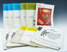 Set of 20 "Ohio Archaeologist" magazines in various conditions. Assorted volumes 1954-1986.