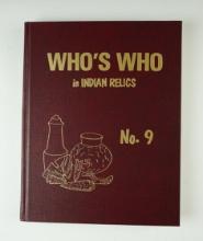 Hardcover Book: "Who's Who in Indian Relics" No. 9, 1st edition. In mint condition.