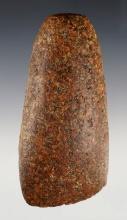 4 3/8" Celt made from Granite. Found in Henry Co., Ohio. Ex. Bill Ballinger, Steve Healy.