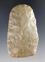 2 5/8" Paleo Knife found in Saginaw, Michigan. Ex. Mike Hosier, Montie Milner collections.