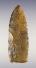 2 13/16" Lanceolate Knife found in Clyde, Sandusky Co., Ohio. Ex. Gary Johaunsen