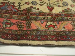 Vintage Persian Style Hand Knotted Wool Area Rug