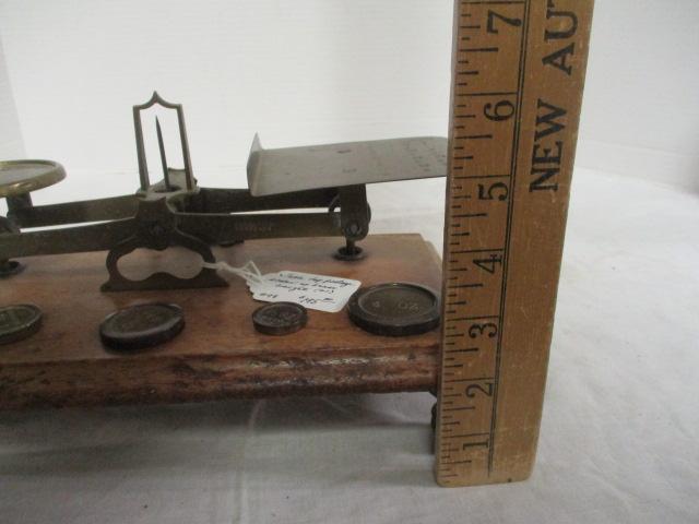 Table Top Postage Scales w/Weights