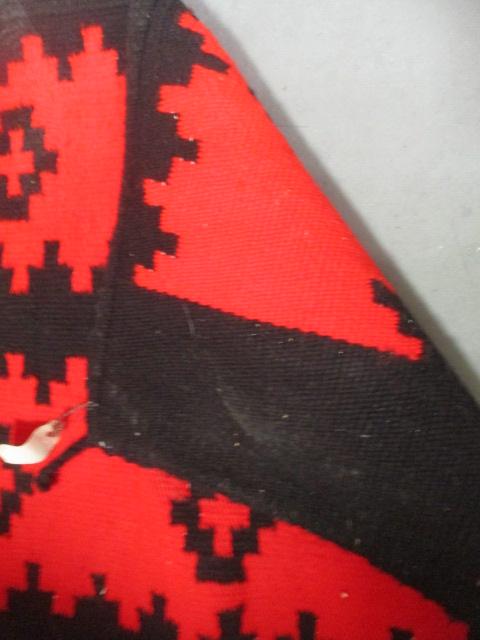 Red & Black Mexican Rug