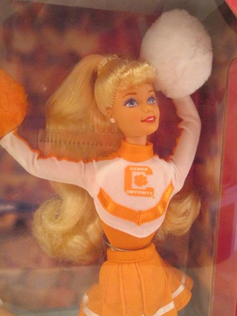Mattel 1997 Clemson University Barbie and 1998 Coca-Cola Barbie