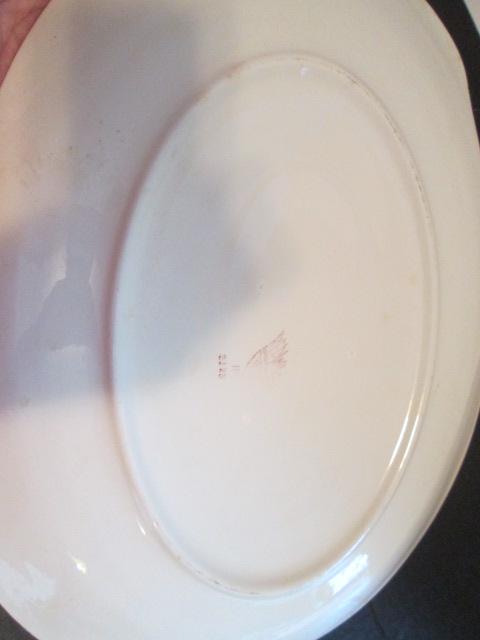 Midcentury Red Wing "Capistrano" Oval Serving  Platter