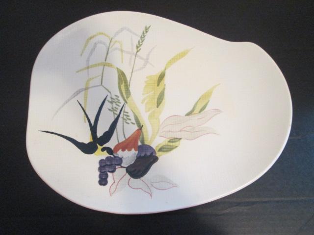 Midcentury Red Wing "Capistrano" Oval Serving  Platter