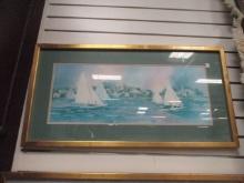 Victoria Platt Ellis Signed/Numbered Sailboat Print