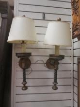 Pair of Casual Comfort Torch Style Wall Sconces