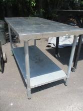 Sani Safe Stainless Steel Commercial Work Table