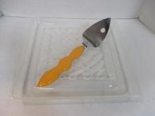 Acrylic Cheese and Cracker Tray and King Cheese Knife/Server