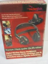 Rocket Fish Digital Wireless Headphones in Box
