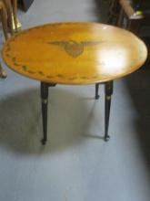 Hitchcock ? Stenciled Oval Side Table