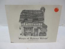 Dept. 56 Shops of Dickins Village-Grocer Shop