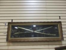 Calvary Officers Sabre ? in Shadow Box Frame