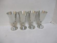 Stieff (Lot of 4) Goblets