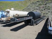 Tri-Axle Lowboy Slurry Asphalt Seal Coat Trailer,