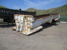 1985 T/A End Dump Trailer,