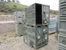 (2) HD 40" x 47" x 48" Plastic Storage Containers,
