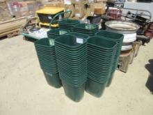 Lot Of Approx (150) Rubbermaid Compost Bins