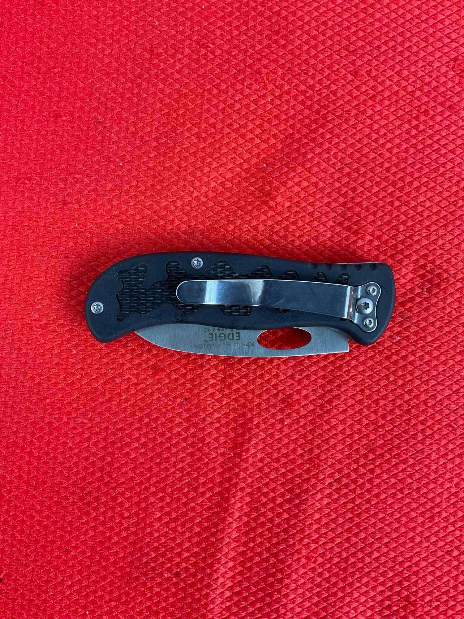 CRKT Edgie 3" 420J2 Steel Self-Sharpening Slip Joint Folding Knife Model 6442. NIB. See pics.