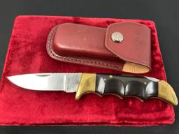 Vintage Kershaw Steel Folding Blade Field Pocket Knife Model 1050, 3 inch blade