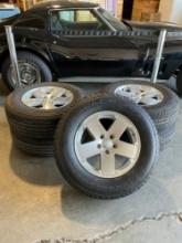 Set of 4 Ducler H/T Bridgestone 255/70R18 113T M+S Jeep Tires & Additional A/T P225/70R18 112S M+S