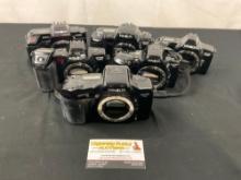6x Minolta Camera Bodies, 5x Maxxum 3xi, 7xi, 3000l, 5000, 700si & Dynax 7000i