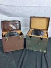 40+ Vintage Vinyls in Carrying Cases - See pics