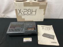 Vintage Fostex Model X-28 Recorder/Mixer w/ original box